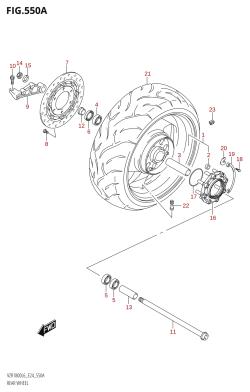 550A - REAR WHEEL
