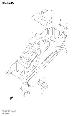 474A - REAR FENDER