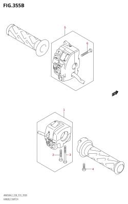 355B - HANDLE SWITCH (E33)