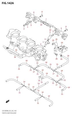 142A - THROTTLE BODY HOSE /​ JOINT