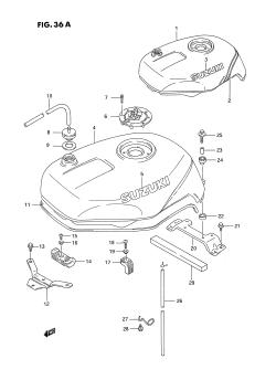 36A - FUEL TANK (MODEL P)