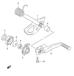 14A - KICK STARTER (MODEL K3 /​ K4)