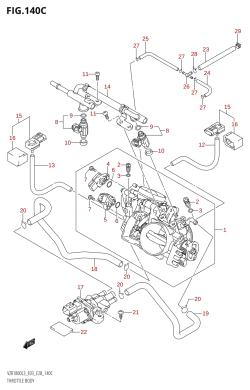 140C - THROTTLE BODY (VZR1800:L3:E33)