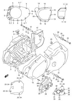 005 - CRANKCASE COVER