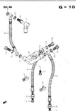 046 - FRONT BRAKE HOSE