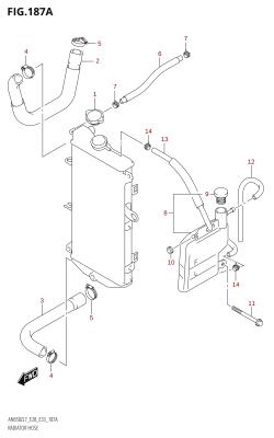187A - RADIATOR HOSE