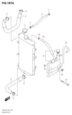 187A - RADIATOR HOSE