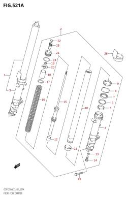 521A - FRONT FORK DAMPER