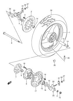 050 - REAR WHEEL