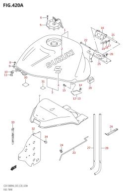 420A - FUEL TANK (K4)