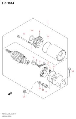 301A - STARTING MOTOR