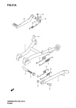 31A - STAND (MODEL K4 /​ K5 /​ K6)