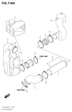 118A - BELT COOLING DUCT