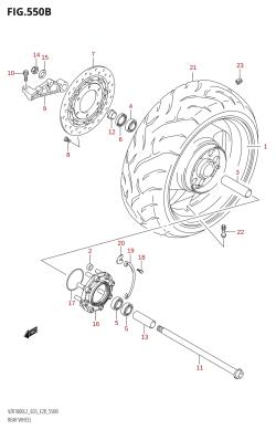 550B - REAR WHEEL (VZR1800:L2:E28)