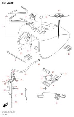 420F - FUEL TANK (VL1500T:L8:E28)