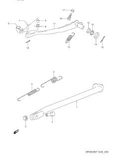 029 - STAND - REAR BRAKE