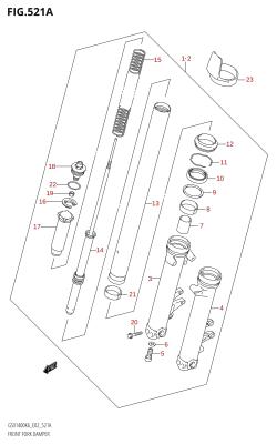 521A - FRONT FORK DAMPER