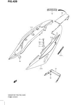 42B - FRAME COVER (MODEL K9)