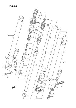 040 - FRONT DAMPER (MODEL N /​ P)