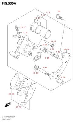 535A - FRONT CALIPER