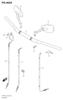 462A - HANDLEBAR (VZR1800:L5:E99)
