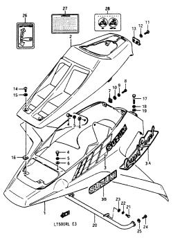 030 - FRONT FENDER (MODEL H /​ J)
