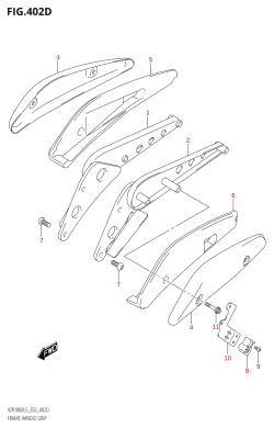 402D - FRAME HANDLE GRIP (VZR1800BZ:L5:E02)