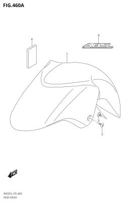 460A - FRONT FENDER