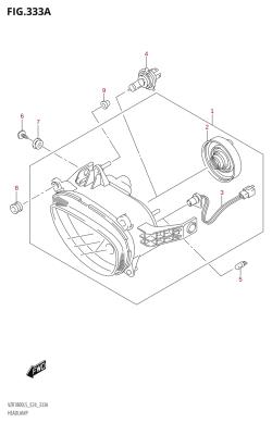 333A - HEADLAMP (VZR1800:L5:E24)