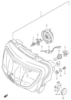 28B - HEADLAMP (MODEL T /​ V E04,E18,E22,E25,E34,E39,P37)