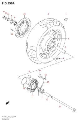 550A - REAR WHEEL (VL1500:L4:E03)