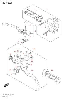 467A - HANDLE LEVER