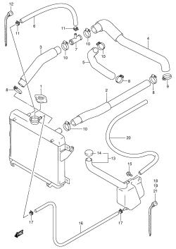 017 - RADIATOR HOSE