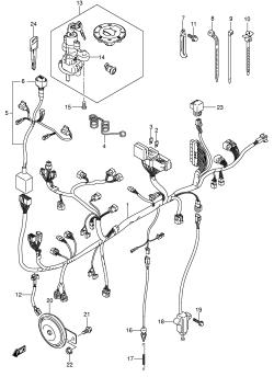 036 - WIRING HARNESS (MODEL K4 E24)