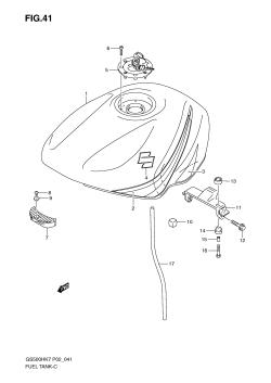 041 - FUEL TANK (MODEL K7)