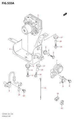 533A - HYDRAULIC UNIT (GSF650A,GSF650SA,GSF650UA,GSF650SUA)