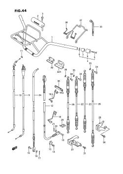 044 - HANDLEBAR - CONTROL CABLE