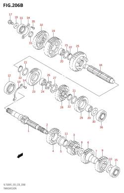 206B - TRANSMISSION (K6,K7,K8,K9)