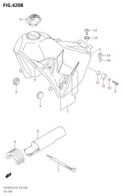 420B - FUEL TANK (K9)