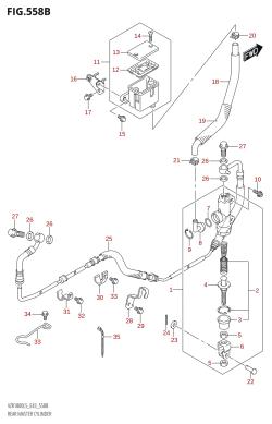 558B - REAR MASTER CYLINDER (VZR1800BZ:L5:E43)