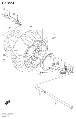 550A - REAR WHEEL