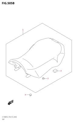 505B - SEAT (LT-F400F:L4:P33)