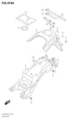 474A - REAR FENDER
