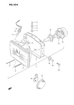 22A - HEADLAMP (MODEL R)