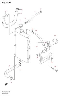 187C - RADIATOR HOSE (AN650Z:L4:E02)