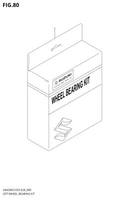 080 - WHEEL BEARING KIT