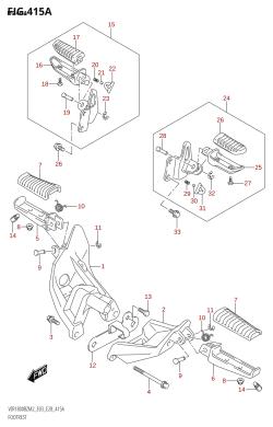 415A - FOOTREST