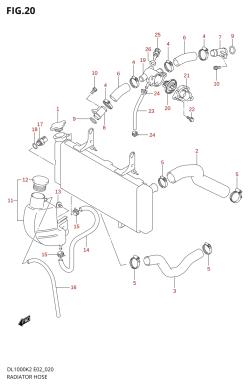 020 - RADIATOR HOSE