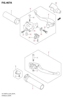 467A - HANDLE LEVER