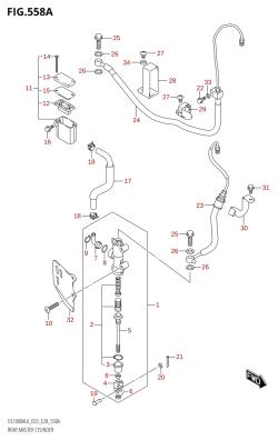 558A - REAR MASTER CYLINDER